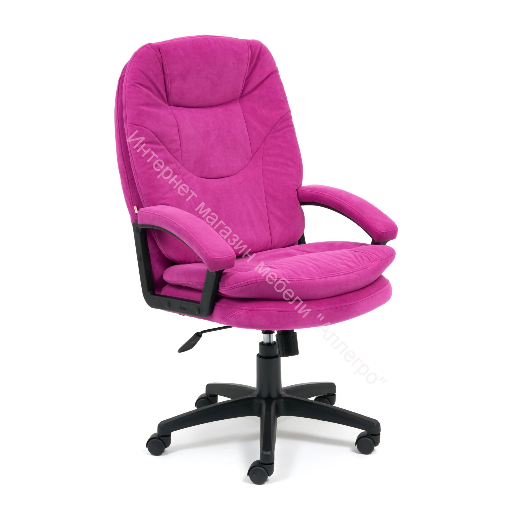 Кресло COMFORT LT флок, фиолетовый, 138