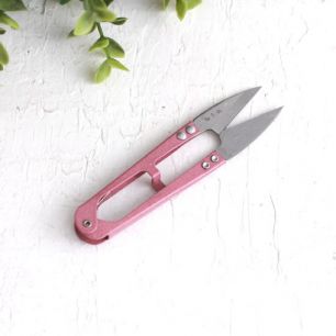 Ножницы для распарывания швов, обрезки ниток, розовые 11 см.