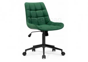 Кресло компьютерное Честер черный / зеленый
