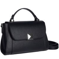 Элегантная сумочка mini-размера BRIALDI Laura (Лаура) saffiano black