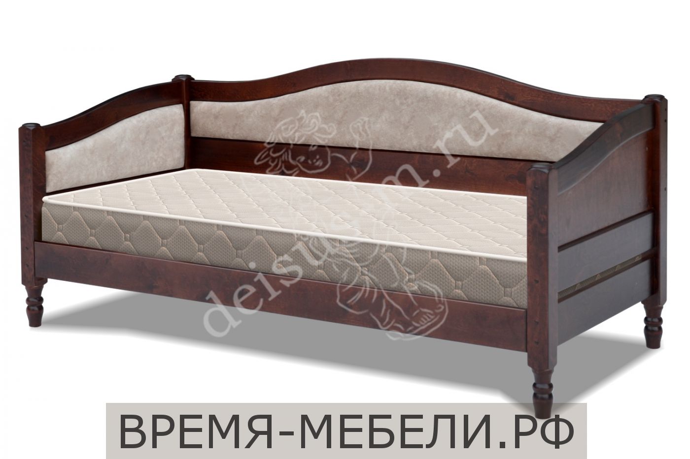 Кровать Берта-М с мягкой спинкой
