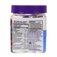 Natrol Gummies Мужские Мультивитамины со вкусом Ягоды, Вишни и Груши, 90 штук Состав