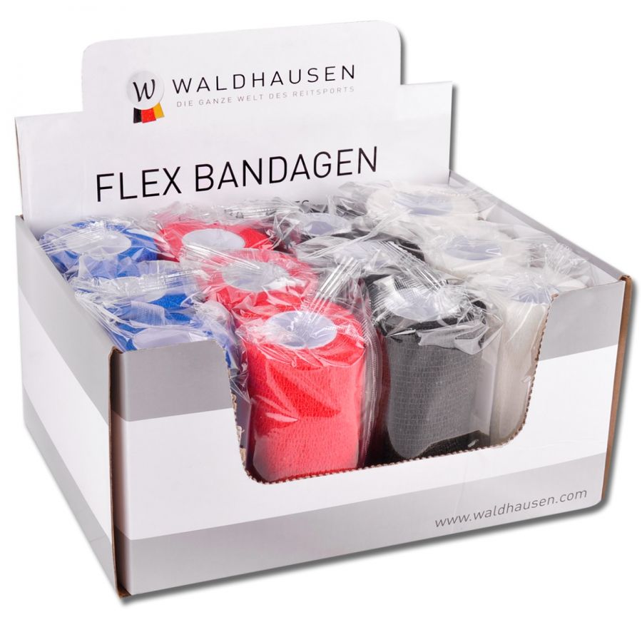 Бинты эластичные самоклеющиеся -Flex- Упаковка 12 шт. Waldhausen
