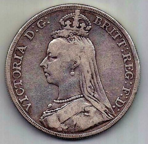 1 крона 1889 Великобритания