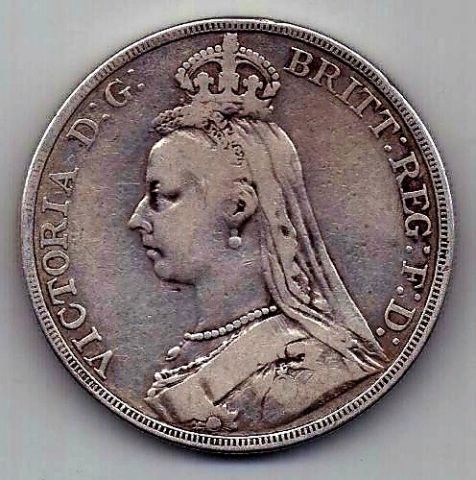 1 крона 1890 Великобритания