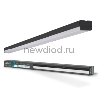 Светильник сд ДБО-LINE 48Вт 230В 6500К 4800лм 100лм/Вт черный IP40 NEOX