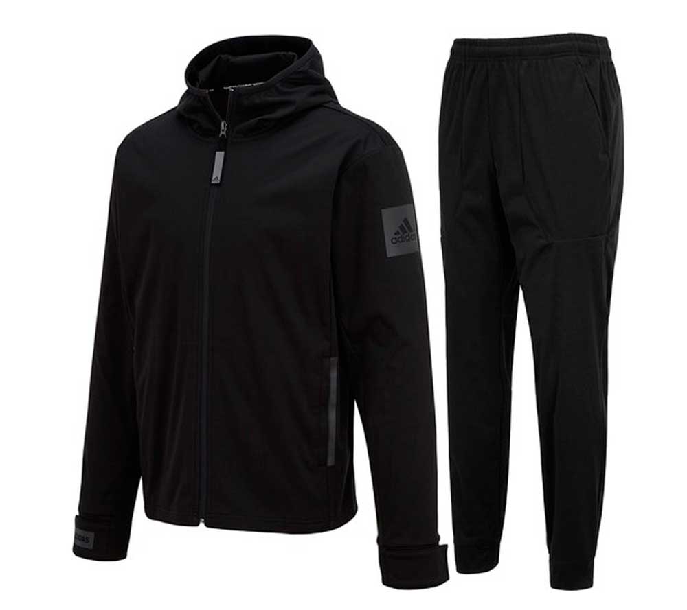Костюм для сгонки веса Adidas с капюшоном 3 Layer Sauna Suit Men 2.0 черный. adiSS08M, Размер L