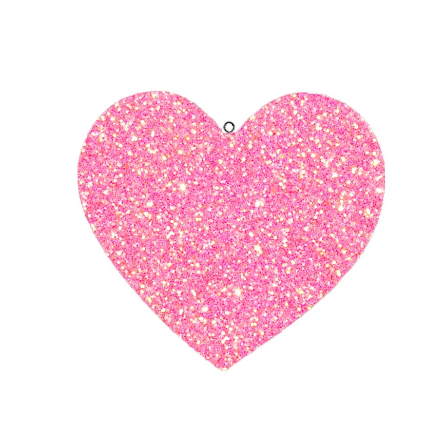 Украшение "Сердце", цвет розовый