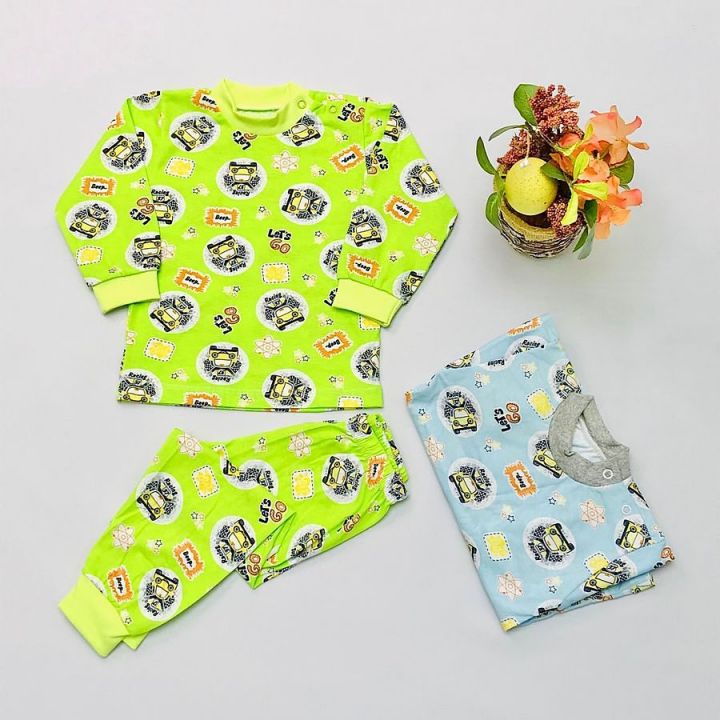 Пижама для мальчика (Тачки Луиджи) C-PJ023(2)-SU | Мамин Малыш