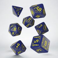 Набор кубиков Galactic - Navy/Yellow (7шт)