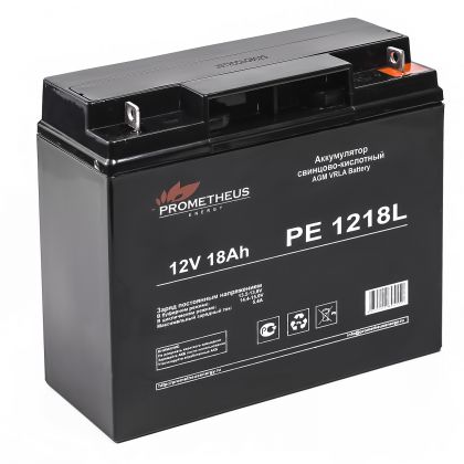 Аккумулятор Prometheus PE 1218L ( 12V / 18Ah )