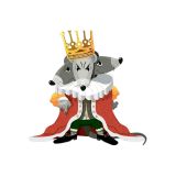 Украшение "Мышиный король", коллекция Щелкунчик