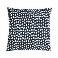 Чехол для подушки из хлопка с принтом Funky dots, темно-серый Cuts&Pieces, 45х45 см