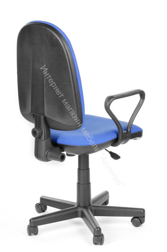 Кресло офисное Гранд самба синий (аналог ПРЕСТИЖ)