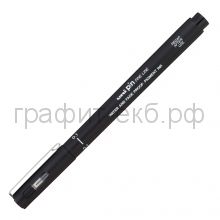 Ручка капиллярная Uni PIN 01 - 200(S) 0.1 мм черная