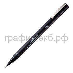 Ручка капиллярная Uni PIN 05 - 200(S) 0.5 мм черная