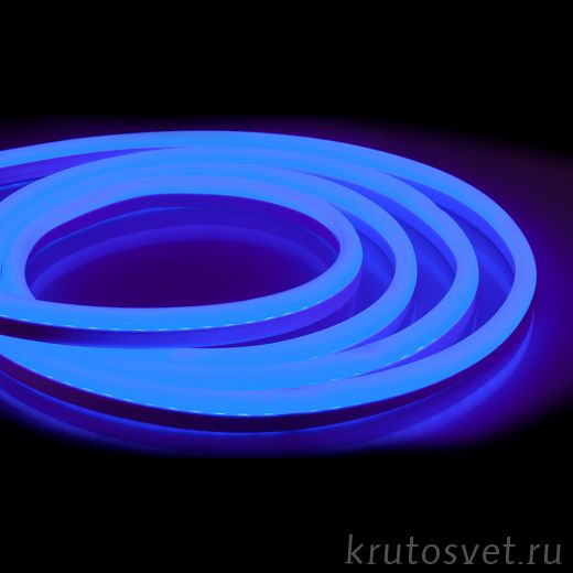 Cветодиодная LED лента Feron LS720 неоновая, 120SMD(2835)/м 9.6Вт/м  50м IP67 220V синий