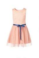 Платье персикового цвета для девочки
