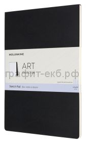 Книжка зап.Moleskine А4 ART SOFT SKETCH PAD рисунки черная 48стр. ARTSKPAD8