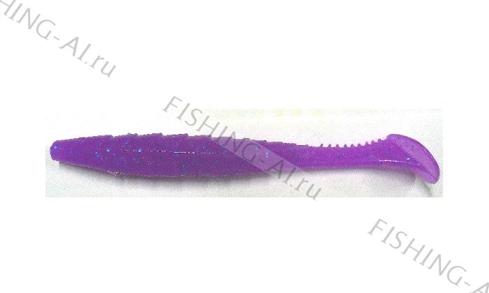 Силиконовая приманка MRT  Scaly Gecko цвет-04 Violet 110 мм