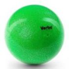 Мяч с блестками 15-16 см VerbaSport зеленый