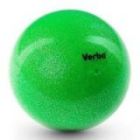 Мяч с блестками 16 см VerbaSport зеленый