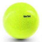 Мяч с блестками 15, 16, 17 см VerbaSport лимонный