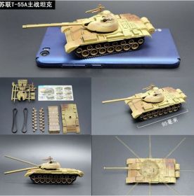 Сборная модель танка  Т-55А без клея