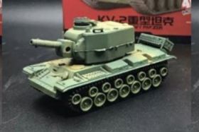 Сборная модель танка  КВ-2 в масштабе 1/72 песочный