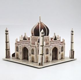 3D пазл, бумажный конструктор из картона Тадж-Махал 21 см