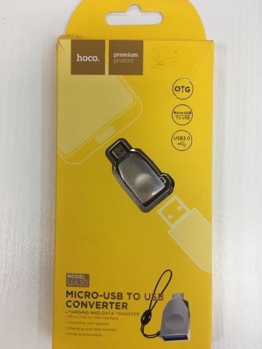 Переходник HOCO UA10, USB3.0/MicroUSB