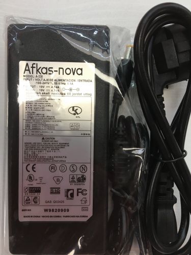 Универсальное зарядное устройство для ноутбука Samsung Afkas-nova A-338 20V, 4.5A (90W)