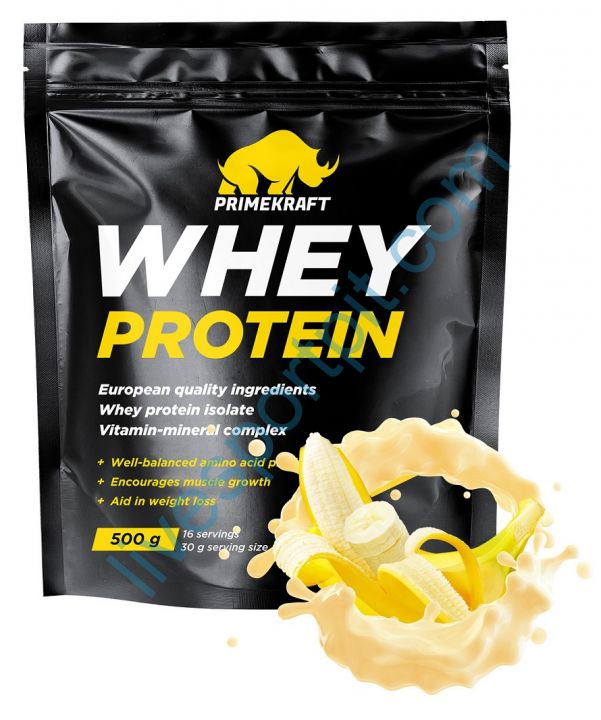 Сывороточный протеин Whey Protein 500 г PRIMEKRAFT