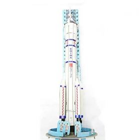 3D пазл, бумажный конструктор из картона Чанчжэн-2F ракета-носитель 31 см