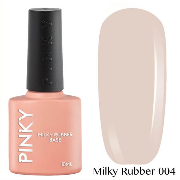 Каучуковая база PINKY Milky Rubber Base 004  10мл. (нежно-розовая)