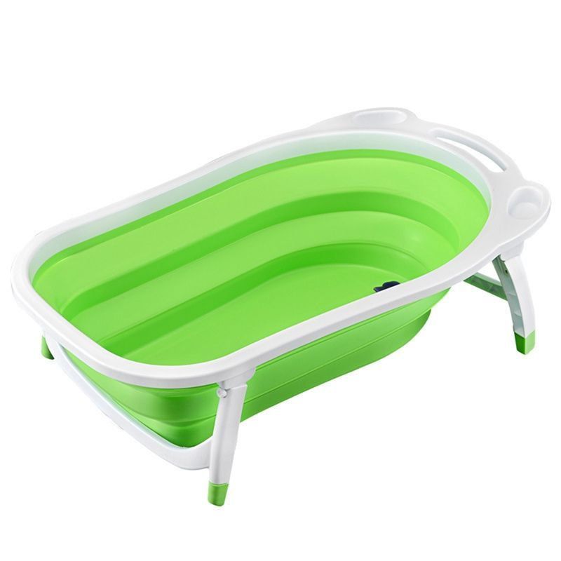 Детская Складная Ванна Folding Baby Bathtub, Цвет Зеленый
