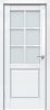 Межкомнатная Дверь Triadoors Царговая Gloss 638 ПО Белый Глянец со Стеклом Сатинат / Триадорс
