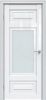 Межкомнатная Дверь Triadoors Царговая Gloss 623 ПО Белый Глянец со Стеклом Сатинат / Триадорс