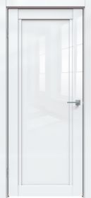 Межкомнатная Дверь Triadoors Царговая Gloss 619 ПГ Белый Глянец Без Стекла / Триадорс