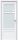 Межкомнатная Дверь Triadoors Царговая Gloss 522 ПО Белый Глянец со Стеклом Сатинат / Триадорс