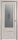 Межкомнатная Дверь Triadoors Царговая Luxury 599 ПО Лагуна со Стеклом Сатин Графит Лак Прозрачный / Триадорс