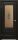 Межкомнатная Дверь Triadoors Царговая Luxury 599 ПО Тёмный Орех со Стеклом Сатин Бронза Лак Прозрачный / Триадорс