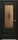 Межкомнатная Дверь Triadoors Царговая Luxury 599 ПО Тёмный Орех со Стеклом Сатин Бронза Бронзовый Пигмент / Триадорс