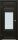 Межкомнатная Дверь Triadoors Царговая Luxury 589 ПО Тёмный Орех со Стеклом Ромб / Триадорс