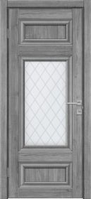 Межкомнатная Дверь Triadoors Царговая Luxury 589 ПО Бриг со Стеклом Ромб / Триадорс