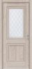 Межкомнатная Дверь Triadoors Царговая Luxury 587 ПО Капучино со Стеклом Ромб / Триадорс