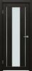 Межкомнатная Дверь Triadoors Царговая Luxury 584 ПО Тёмный Орех со Стеклом Сатинат / Триадорс