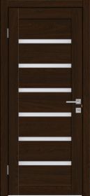 Межкомнатная Дверь Triadoors Царговая Luxury 583 ПО Бренди со Стеклом Сатинат / Триадорс