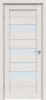Межкомнатная Дверь Triadoors Царговая Luxury 576 ПО Лиственница Белая со Стеклом Сатинат / Триадорс