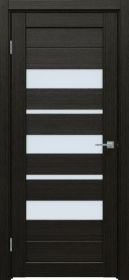 Межкомнатная Дверь Triadoors Царговая Luxury 576 ПО Тёмный Орех со Стеклом Сатинат / Триадорс